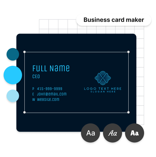 Business cards | create a free business card instantly | design.com