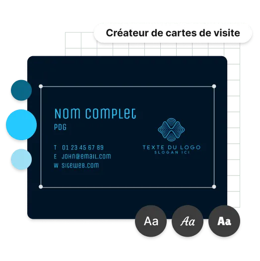 Personnalisez votre carte de visite