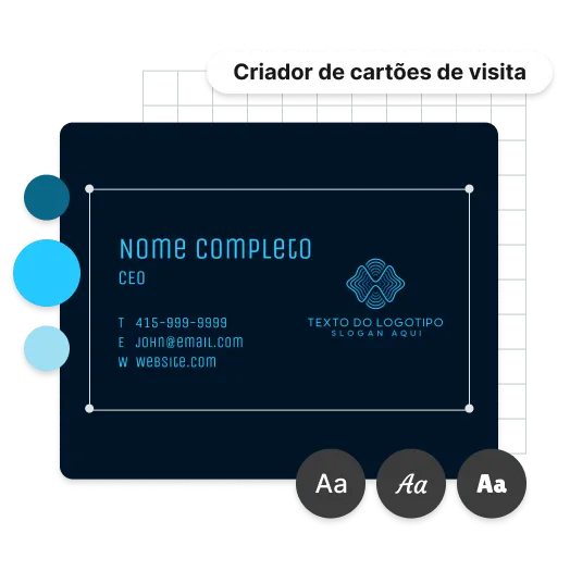 Personalize seu cartão de visita