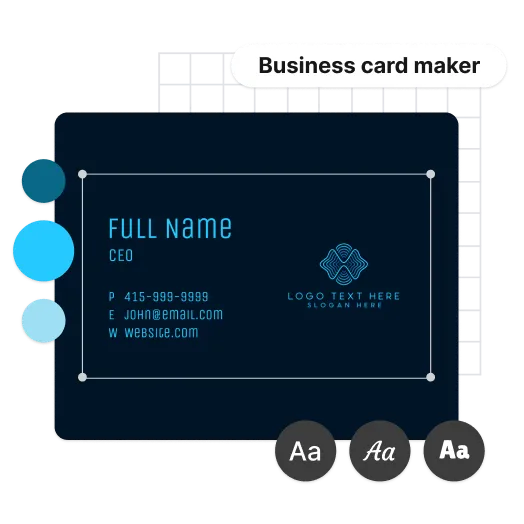 Customize your business card