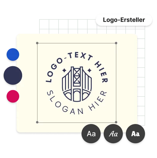 Vorschau des Logo-Erstellers und -Editors