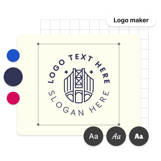 Logo maker tool preview