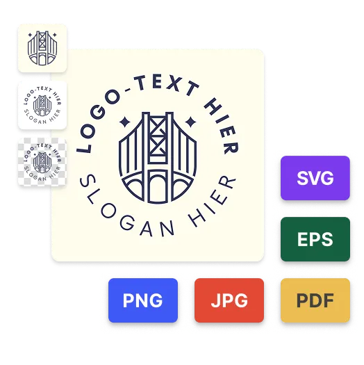 Dateitypen zum Herunterladen von Logos