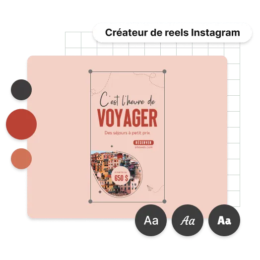 Personnalisez votre Reel Instagram