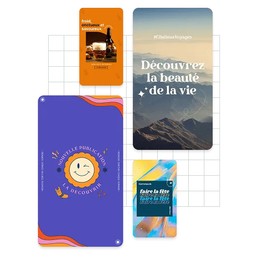 Exemples de story Instagram