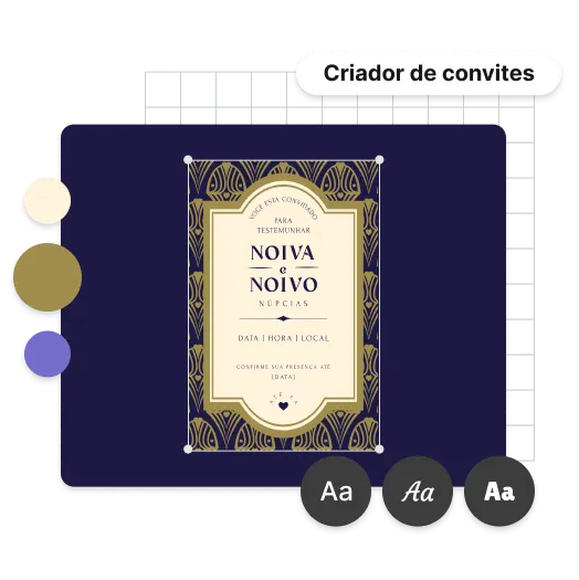 Personalize seu convite