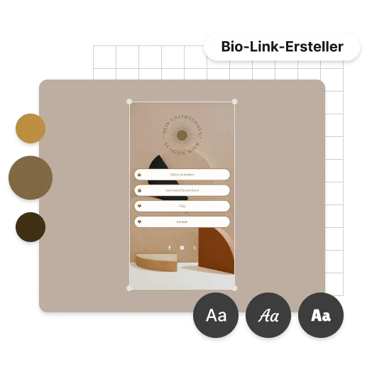 Passen Sie Ihren Link in Bio an