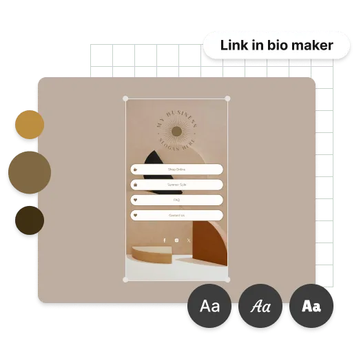 Customise your Link In Bio