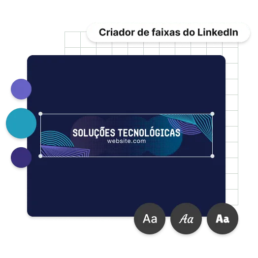 Personalize a sua faixa do LinkedIn