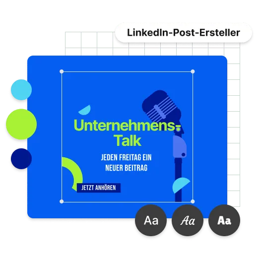 Passen Sie Ihren LinkedIn-Post an