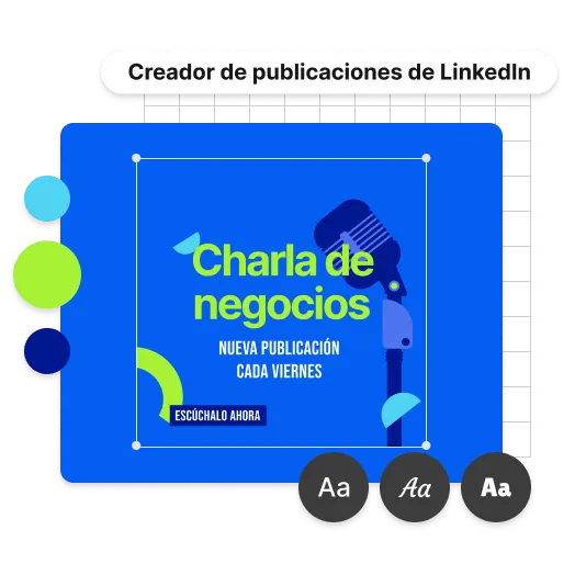 Personaliza tu publicación de LinkedIn