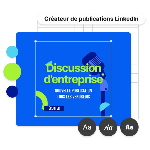 Personnalisez votre publication LinkedIn