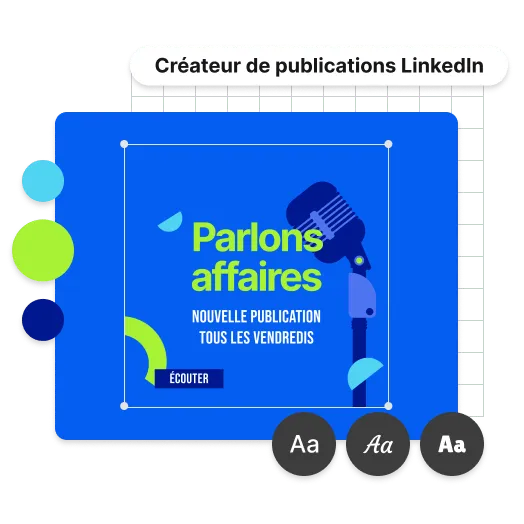 Personnalisez votre publication LinkedIn