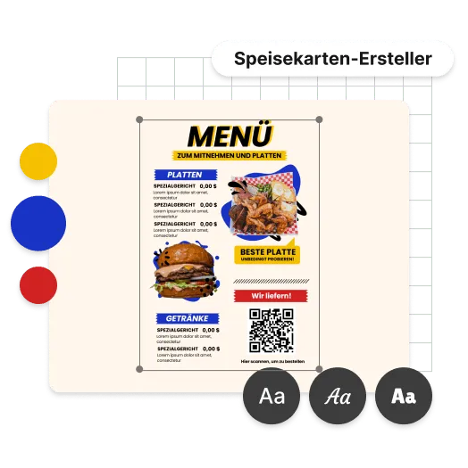 Passen Sie Ihr Menü an