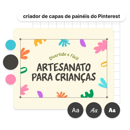 Personalize a capa do seu quadro do Pinterest
