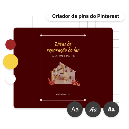 Personalize o seu pin do Pinterest
