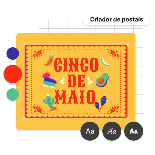 Personalize o seu postal
