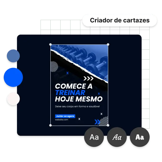 Personalize seu pôster