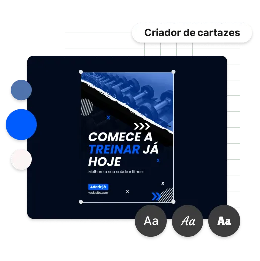 Personalize o seu cartaz
