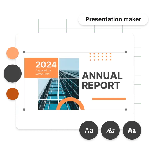 Customise your Presentation