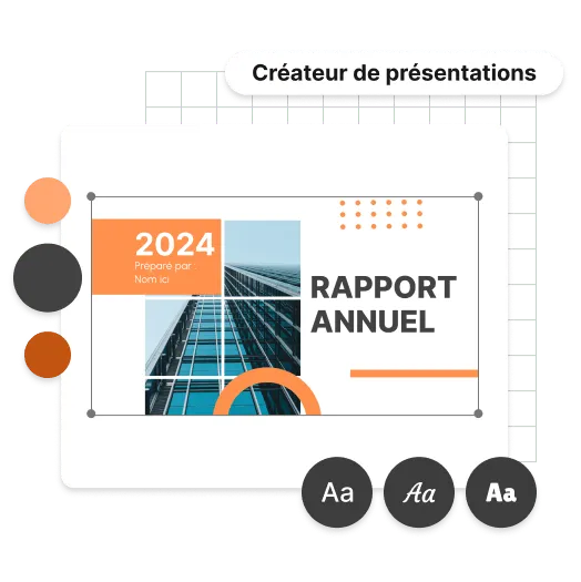 Personnalisez votre présentation