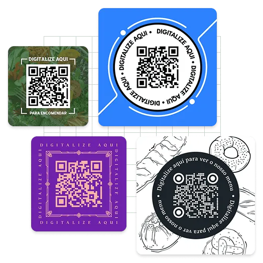 Exemplos de QR Code