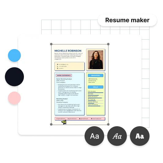 Customize your resume