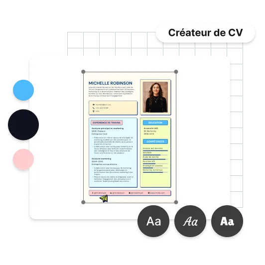 Personnalisez votre CV