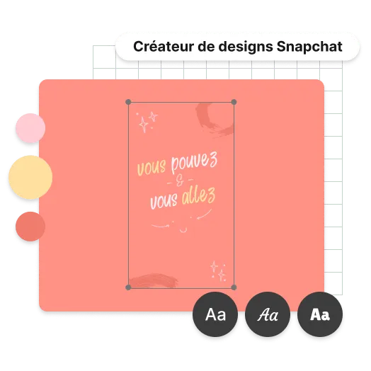 Personnalisez votre design Snapchat
