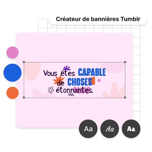 Personnalisez votre bannière Tumblr