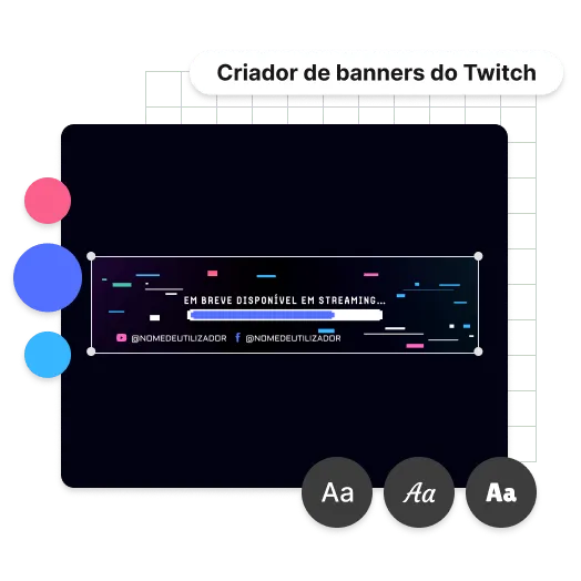 Personalize o seu banner do Twitch