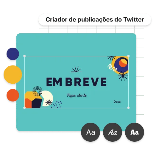 Personalize a sua publicação no Twitter