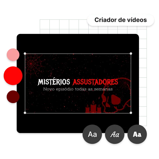 Personalize o seu vídeo