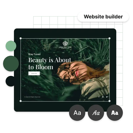 Build your website with advanced tools