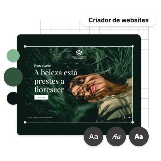 Construa o seu website com ferramentas avançadas