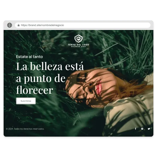 Publica y lanza tu sitio web al instante