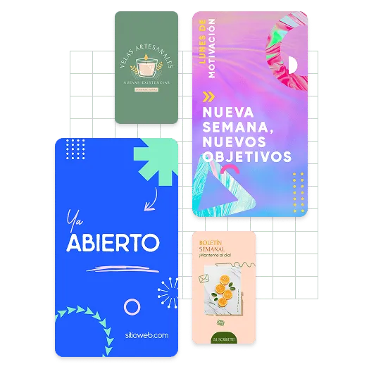 Ejemplos de historias de WhatsApp
