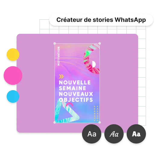 Personnalisez votre story WhatsApp
