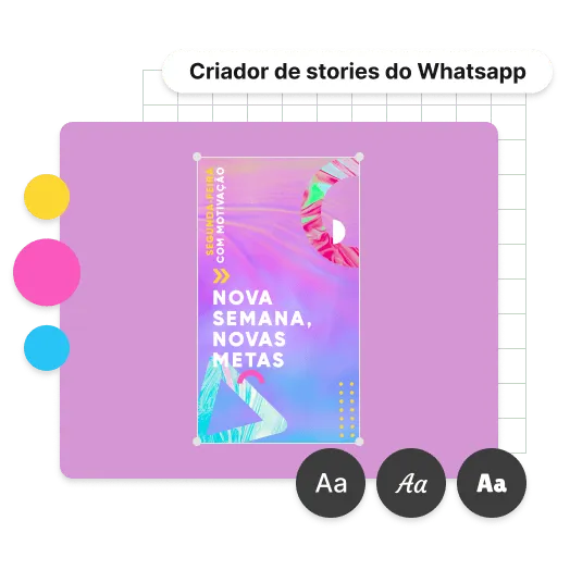 Personalize seu story do WhatsApp