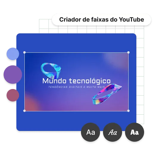 Personalize a sua capa do YouTube