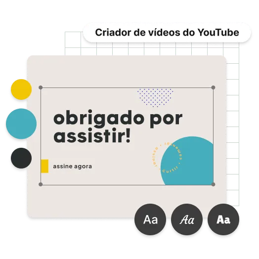 Personalize seu vídeo do YouTube