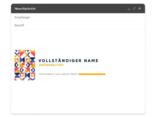 E-Mail-Signaturen