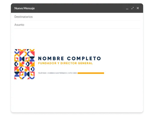 Firmas de correo electrónico