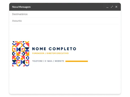 Assinaturas de email
