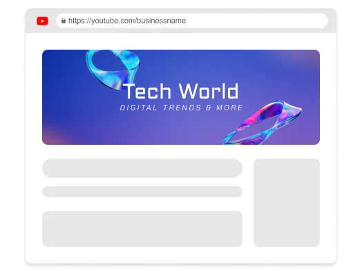 YouTube Banners