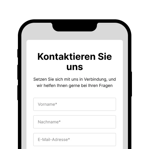 Benutzerdefinierte Kontaktformulare