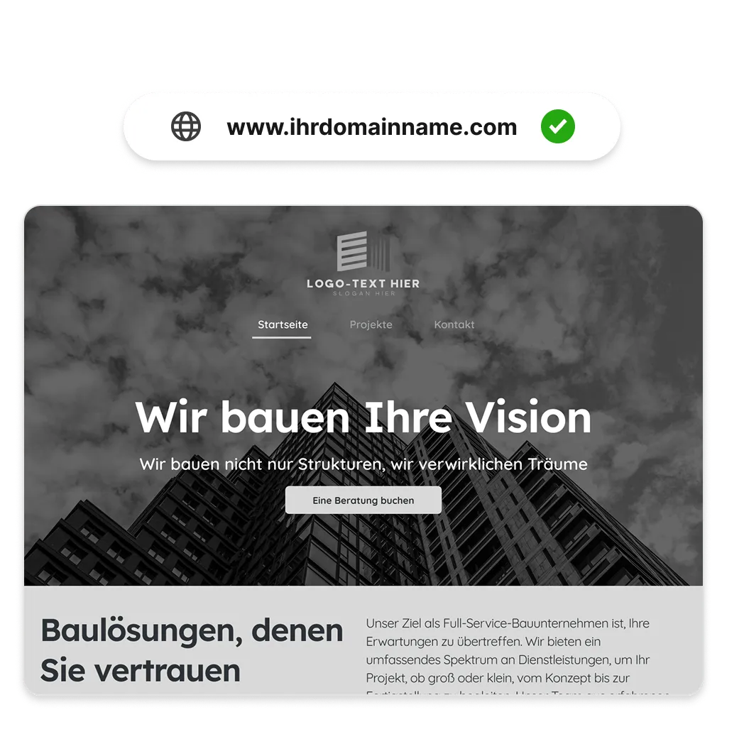 Domain Name Website Design