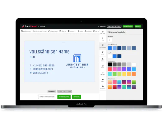 Visitenkarten-Editor