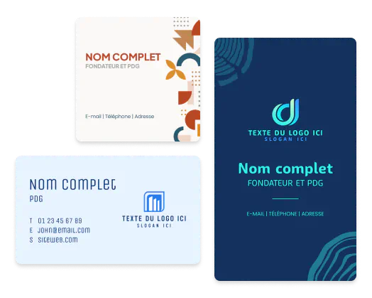 cartes de visite personnalisées