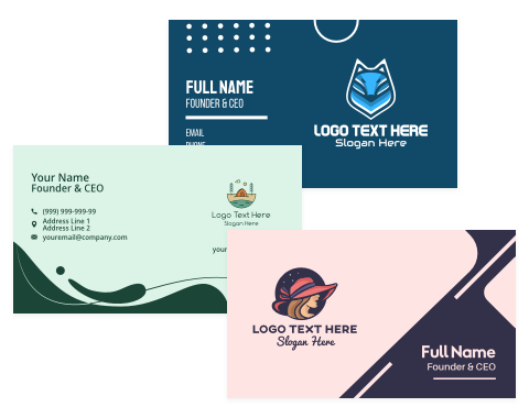 business cards online template